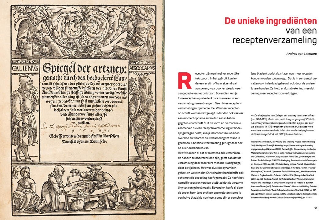 Nieuw: Zutphense Erfgoedpublicatie over ‘de beproefde remediën van Christina Poppinck’